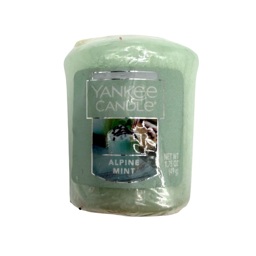 NEW Yankee Candle Alpine Mint Votive Scented Candle 1.75 oz 49g‎ 1351636